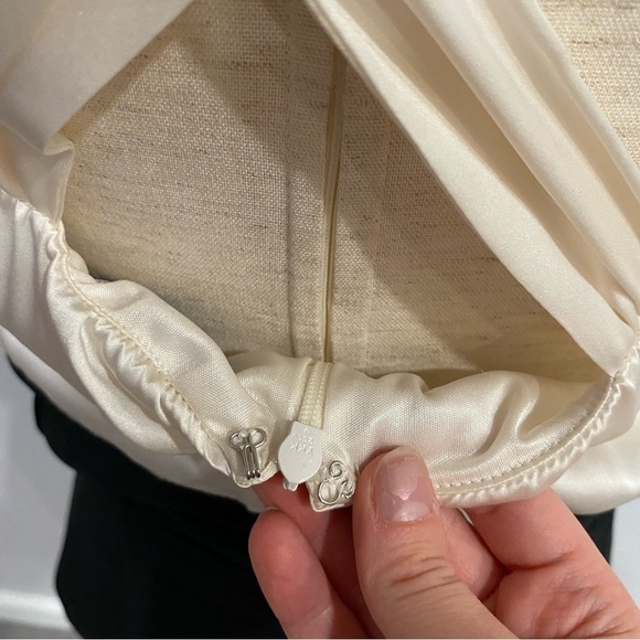 Alexia Admor Silk Black and White Dress‎ Medium - Picture 7 of 14